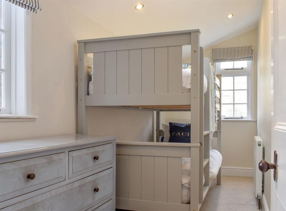 Bunk bedroom at Whitby Townhouse in Whitby, North Yorkshire