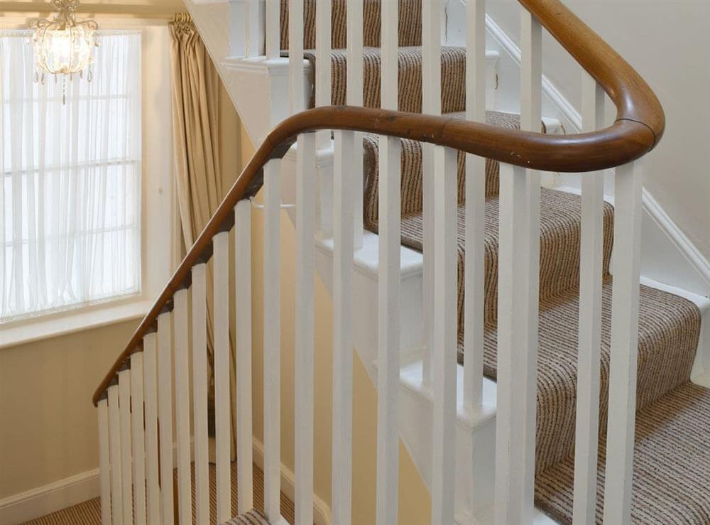 Stairs at Whitby Townhouse in Whitby, North Yorkshire