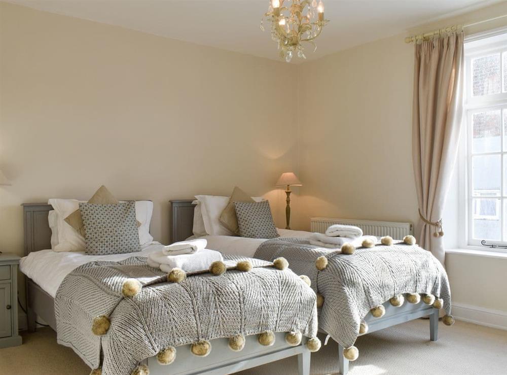 Twin bedroom at Whitby Townhouse in Whitby, North Yorkshire