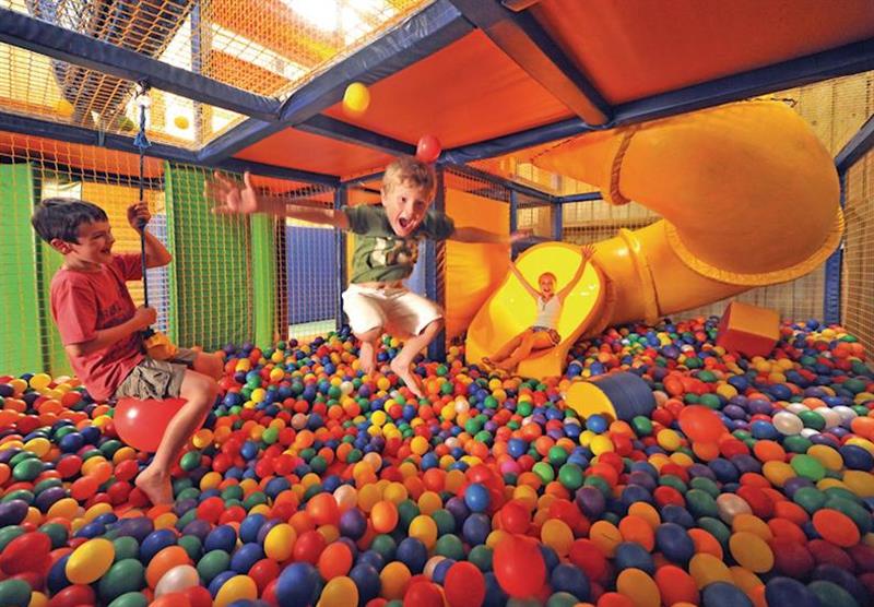 Soft play area at White Acres in Newquay, Cornwall