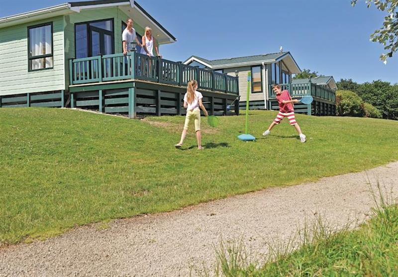 The park setting (photo number 3) at White Acres in Newquay, Cornwall