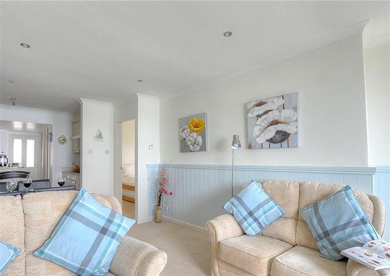 Enjoy the living room at White Cliffs, Seaton