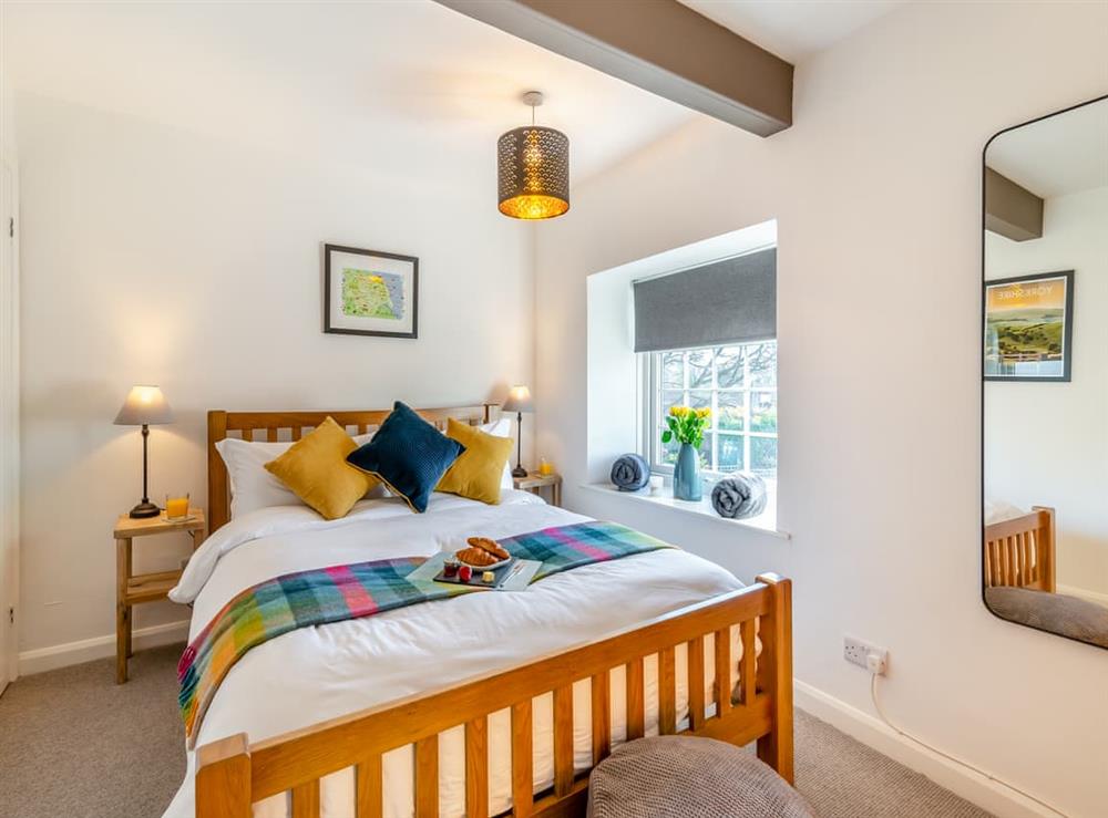 Double bedroom at White Cottage in Exelby, near Bedale, North Yorkshire