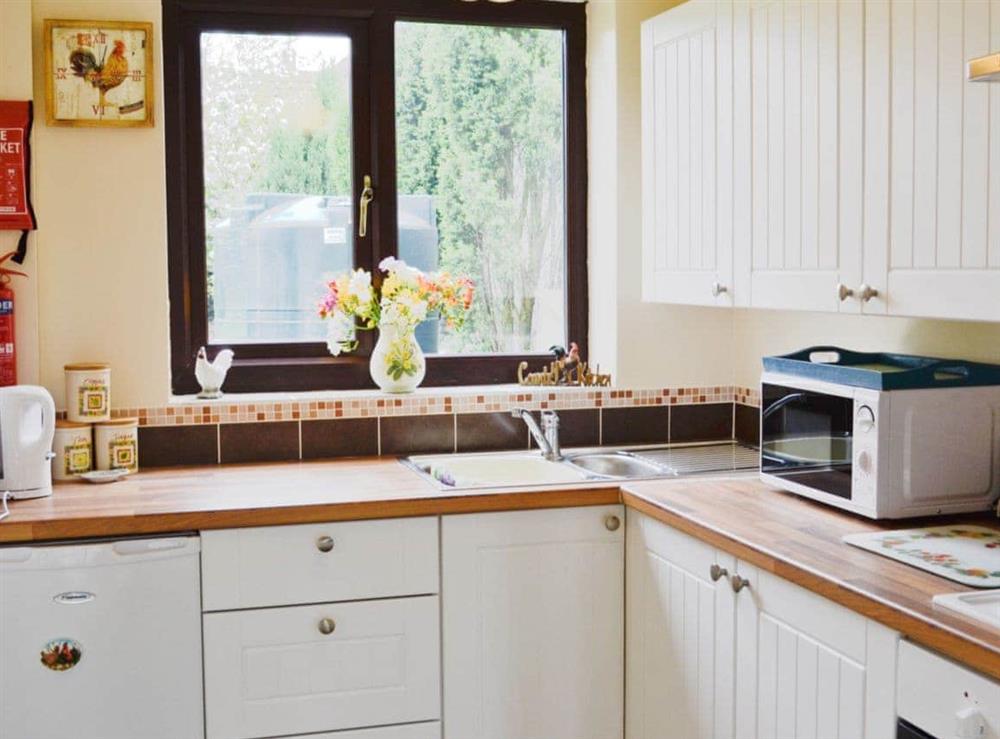 Kitchen at White Cottage in Hemingby, near Horncastle, Lincolnshire