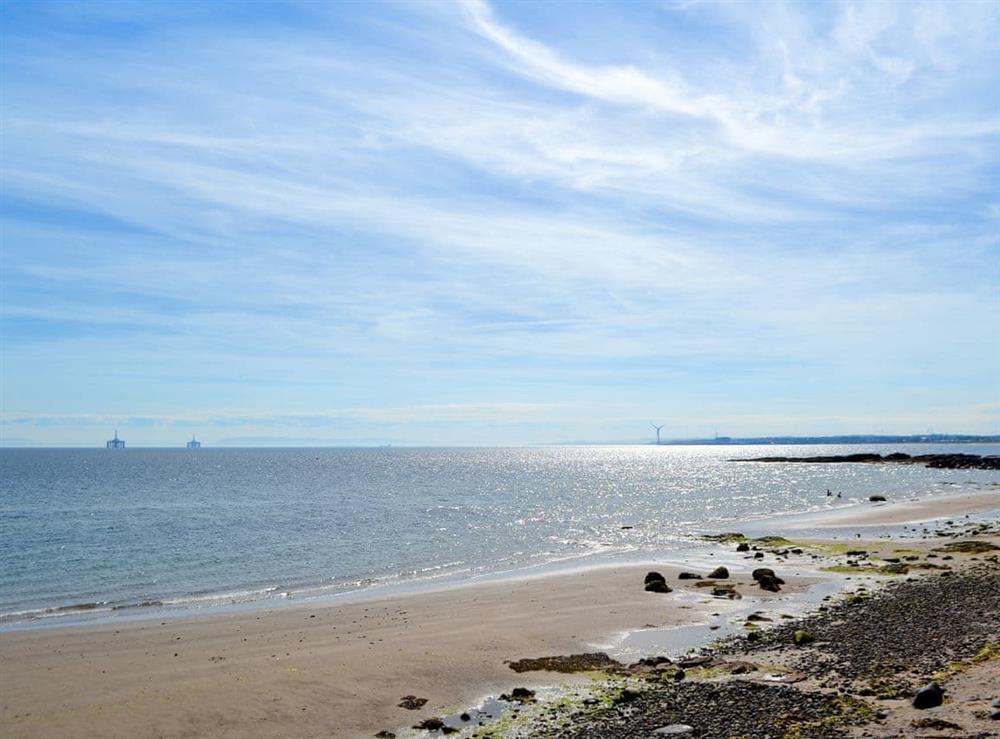 Beautiful beach and sea views at White Cottage in Lower Largo, near Leven, Fife