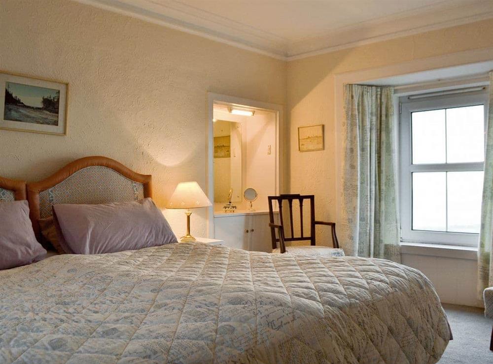 Double bedroom at White Cottage in Lower Largo, near Leven, Fife