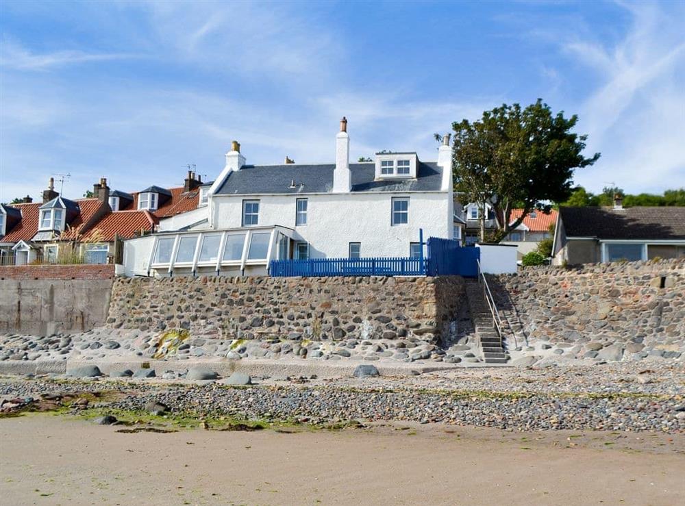 Stunning location, right by sea at White Cottage in Lower Largo, near Leven, Fife