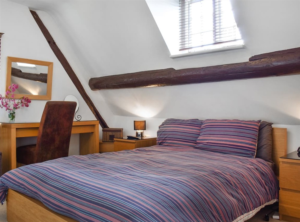 Double bedroom at White Cottages in Whitby, North Yorkshire