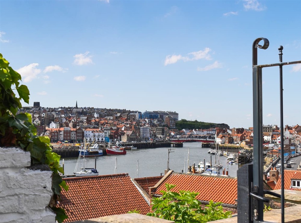 View at White Cottages in Whitby, North Yorkshire