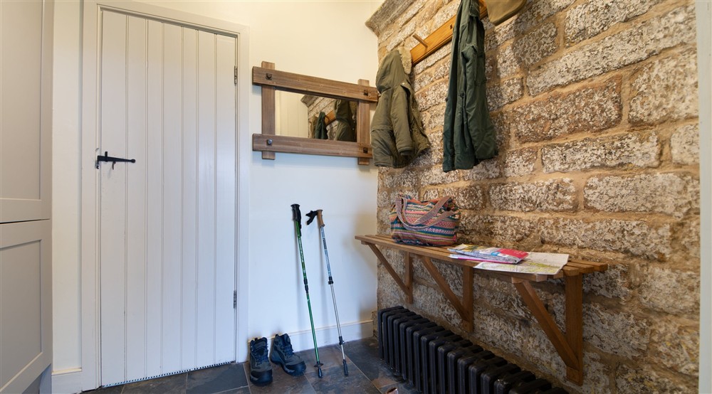 The entrance at White Edge Lodge in Nr Sheffield, Derbyshire