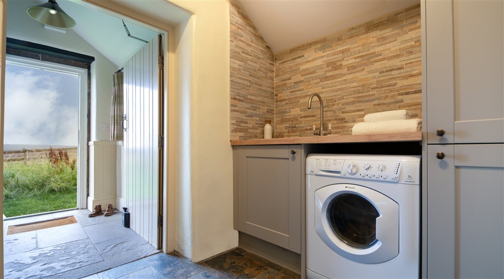 The utility area at White Edge Lodge in Nr Sheffield, Derbyshire