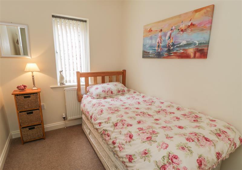 One of the 2 bedrooms at White Goose Cottage, Whitby
