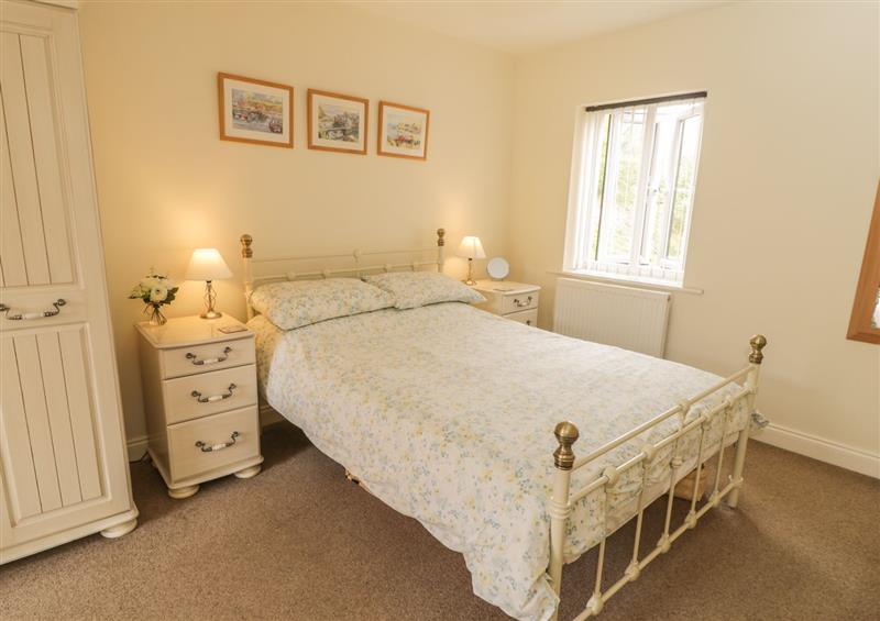 One of the bedrooms at White Goose Cottage, Whitby