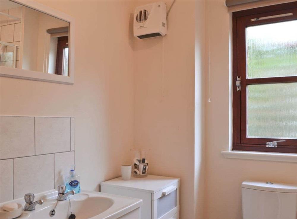 Shower room & toilet at White Heathers in Aviemore, Inverness-Shire