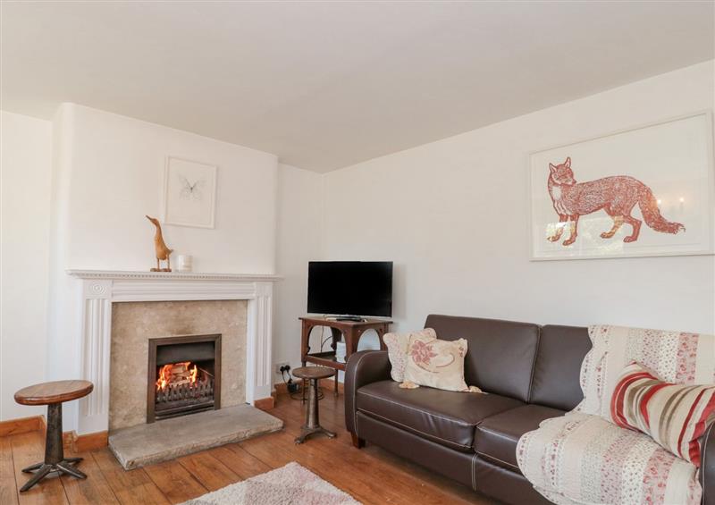 The living room at White Horse Cottage, Sutton Poyntz near Preston