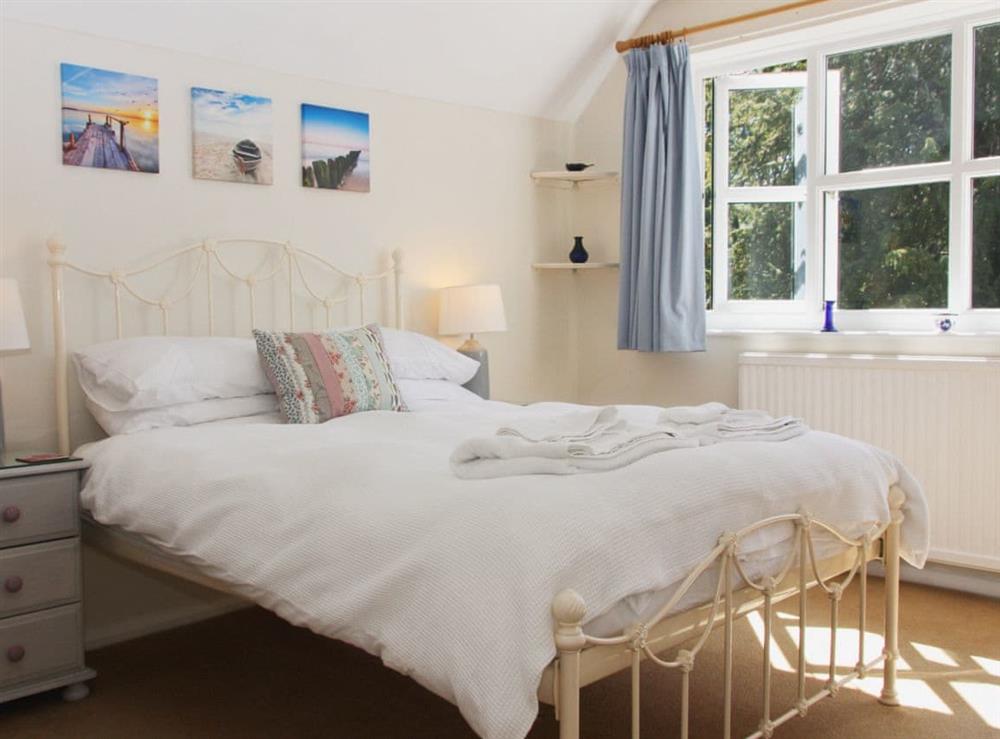 Double bedroom at White Horse Cottage in West Meon, near Petersfield, Hampshire