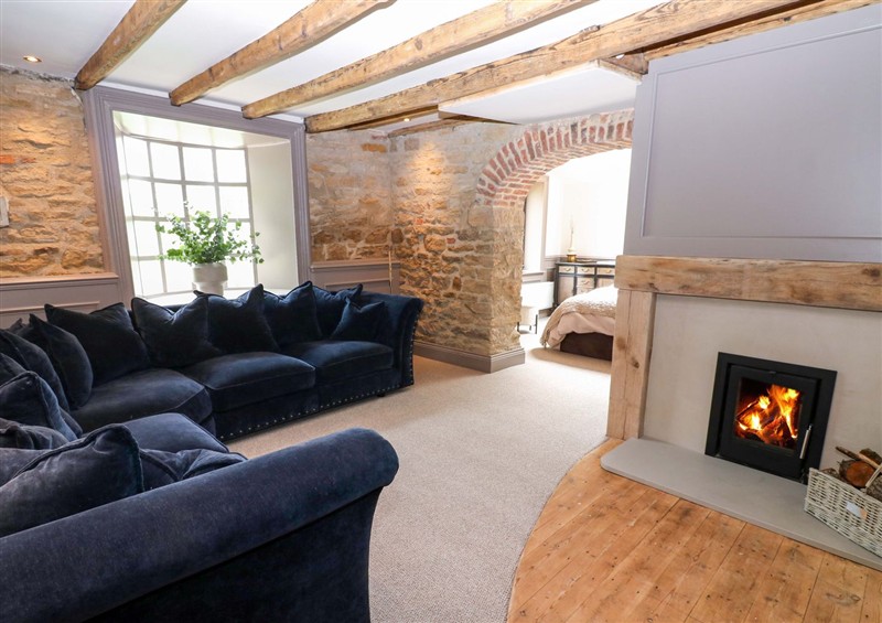 The living room at White House, Durham