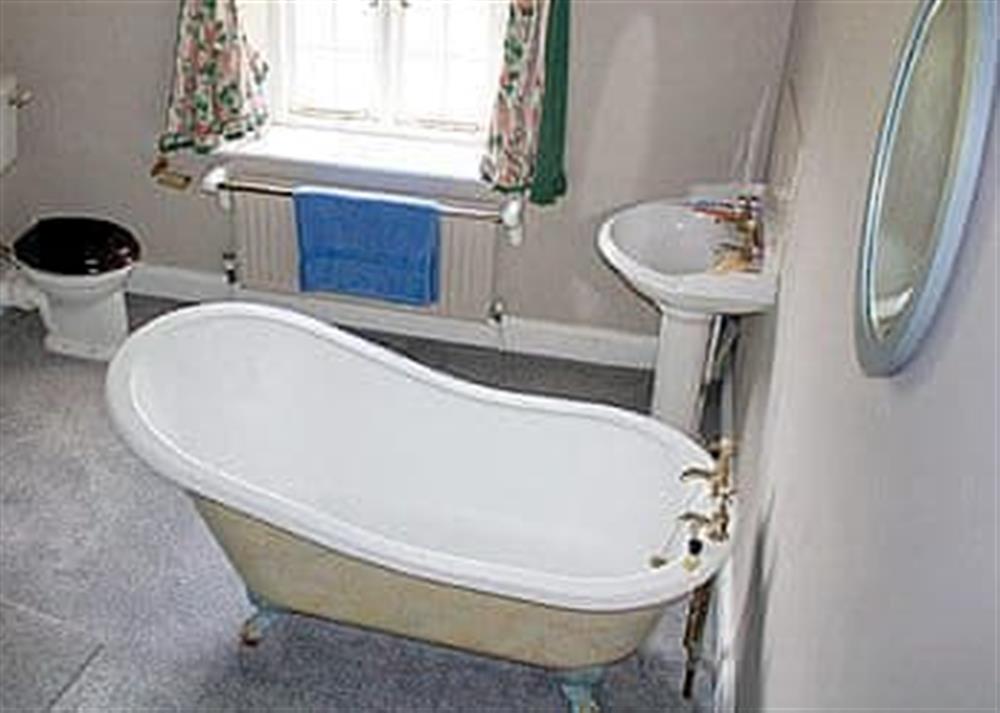 Bathroom at White House Farm in Fring, near Kings Lynn, Norfolk