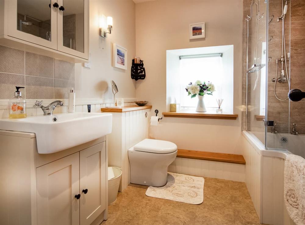 Bathroom at White House in Golspie, Sutherland