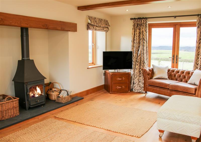 Enjoy the living room at White House, Llandyssil near Montgomery