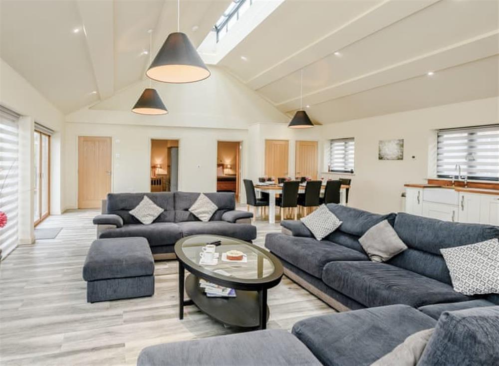 Beautifully designed living space at Holton Barn, 
