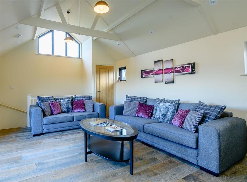 Bright and airy living room (photo 2) at Yoxford Barn, 
