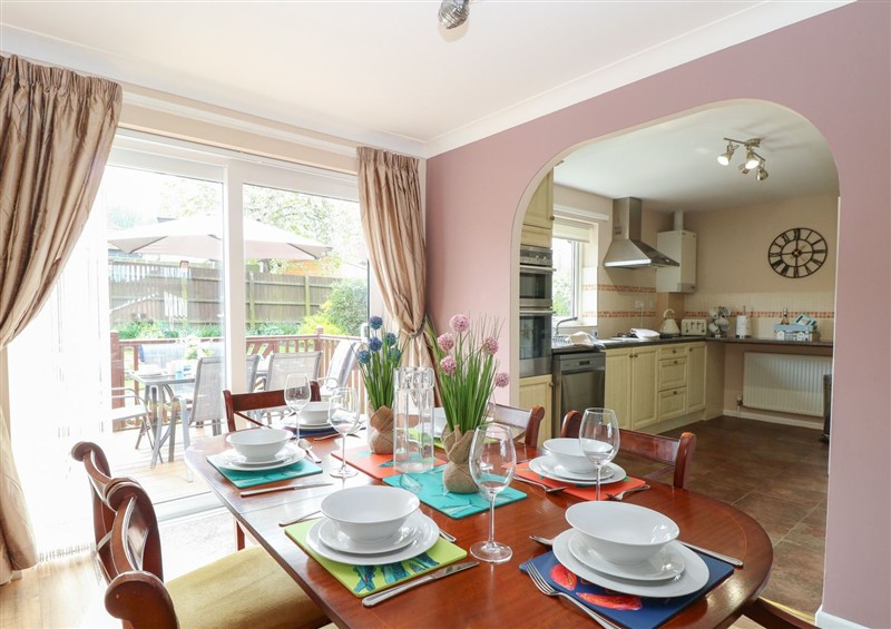 Dining room at White Lion Retreat, Cromer