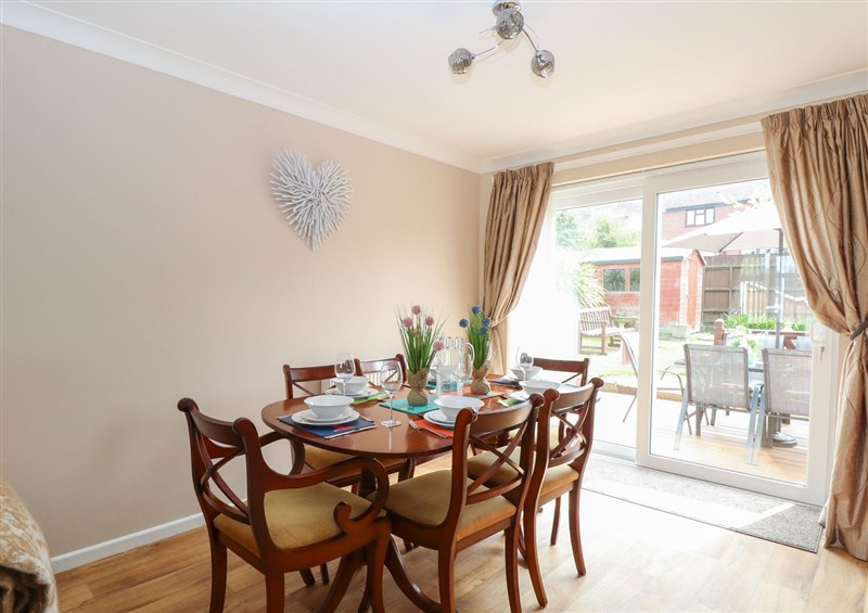 The dining area at White Lion Retreat, Cromer