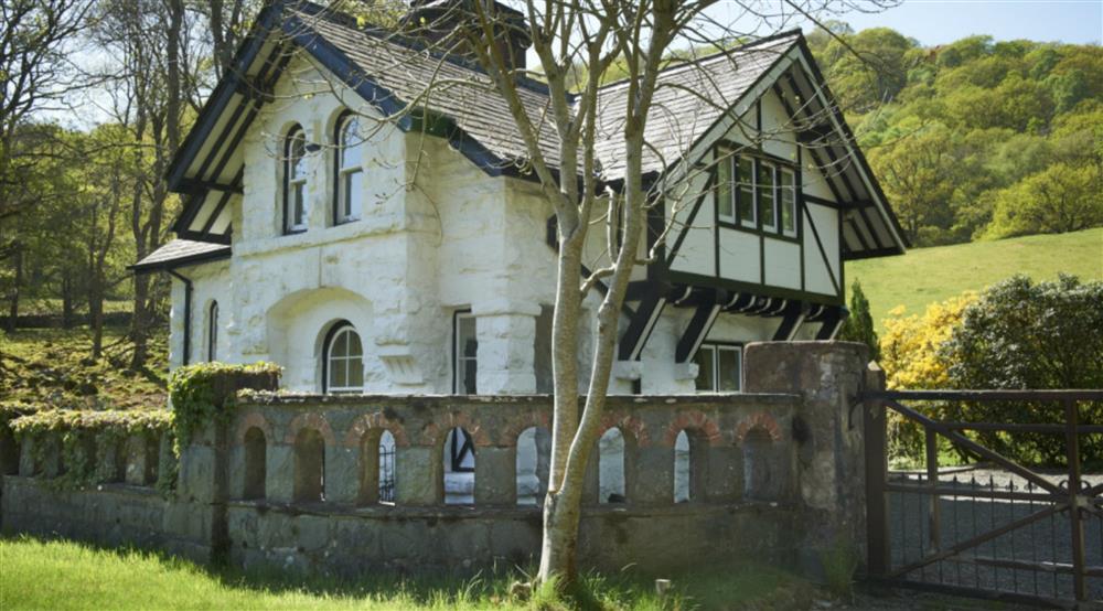 The exterior at White Lodge in Ganllwyd, Gwynedd