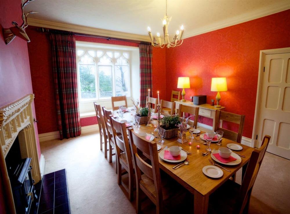 Dining room at White Moss in Windermere, Cumbria
