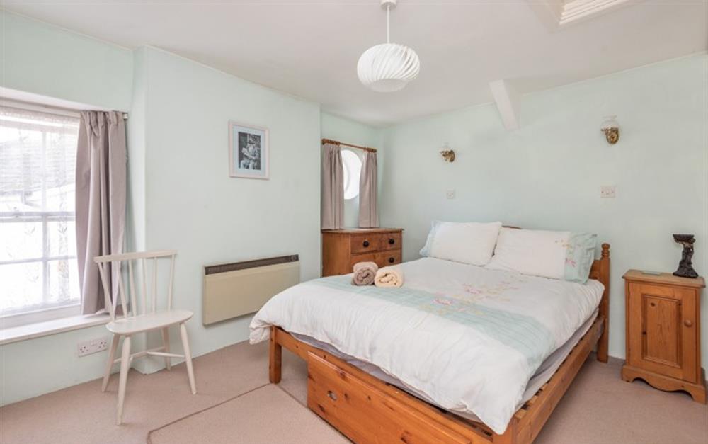 Double bedroom at White Pebble Cottage in Port Isaac