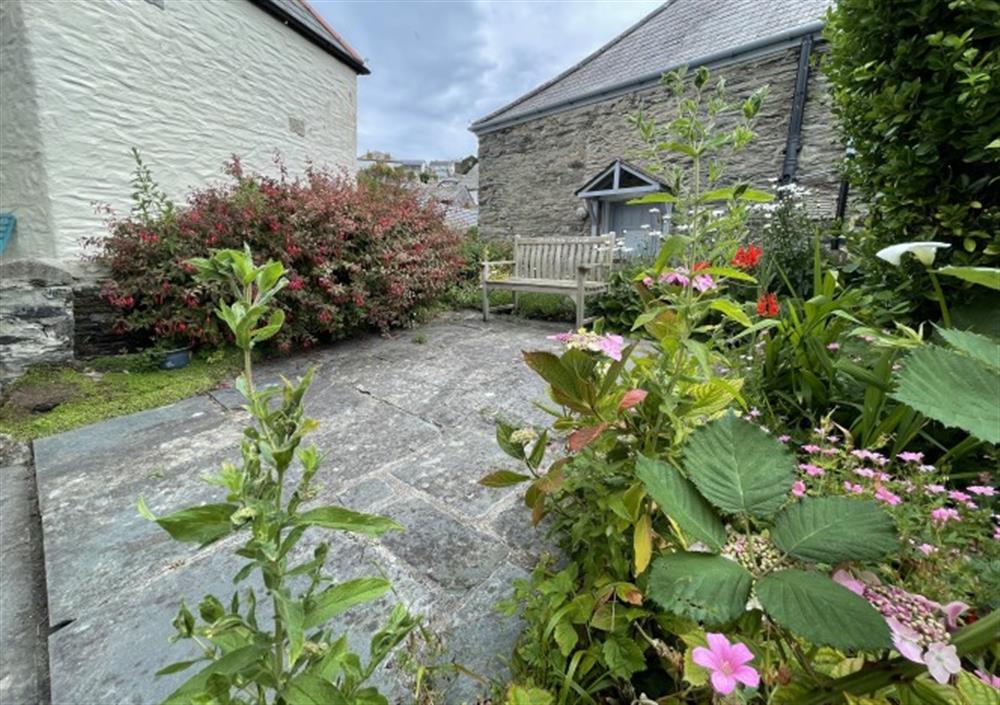 Outside Space at White Pebble Cottage in Port Isaac