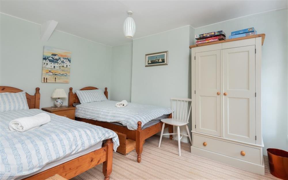 Twin room at White Pebble Cottage in Port Isaac