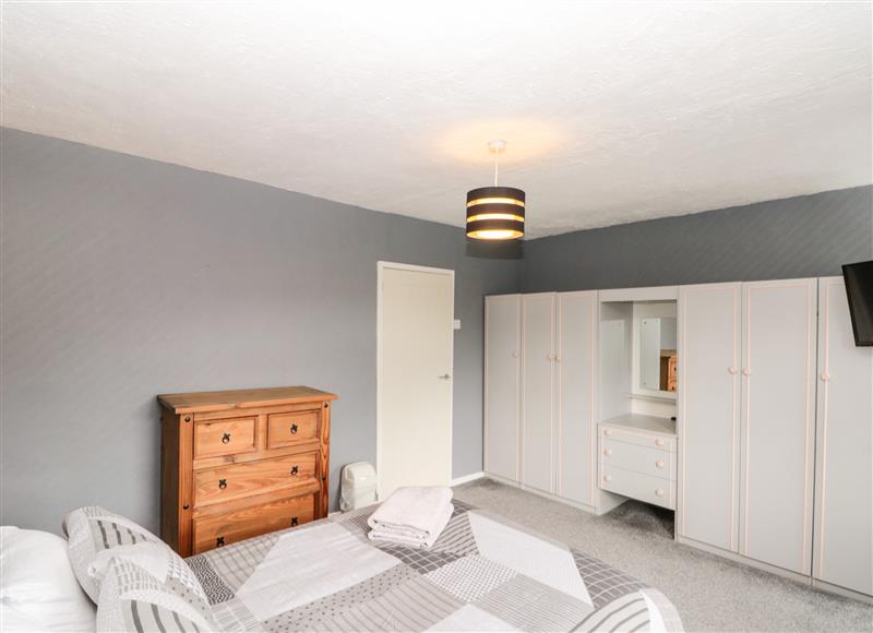 One of the bedrooms at White Rose Apartment, Bridlington