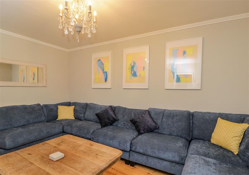 Relax in the living area at White Roses, Whitchurch near Monmouth