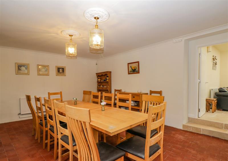 This is the dining room at White Roses, Whitchurch near Monmouth