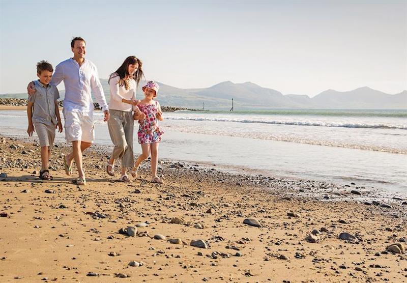 Beaches nearby at White Tower Holiday Park in Llandwrog, North Wales & Snowdonia
