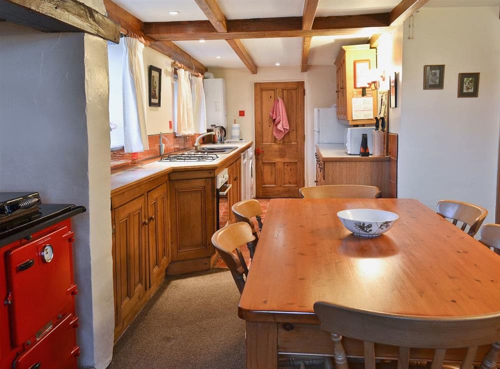 Kitchen/diner at White Towers in Caernarfon, Gwynedd