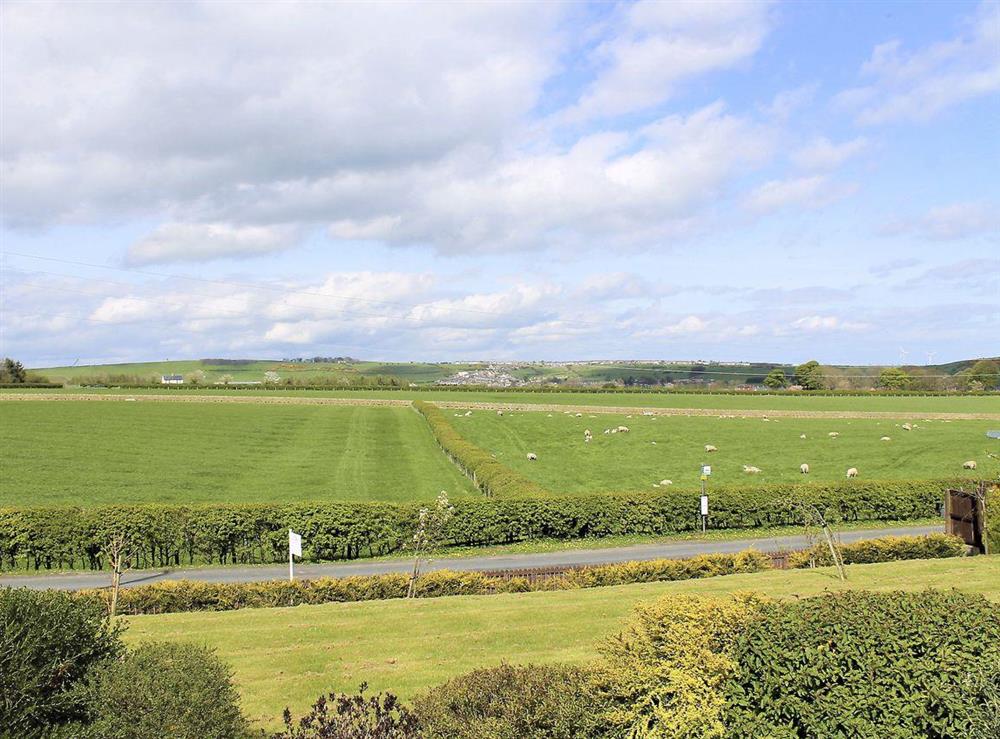 Fantastic views from the property at White View Lodge in Crook, near Bishop Auckland, County Durham, England