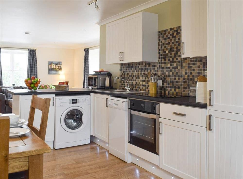 Well-equipped fitted kitchen at White Wisp in Kinross, Perth and Kinross