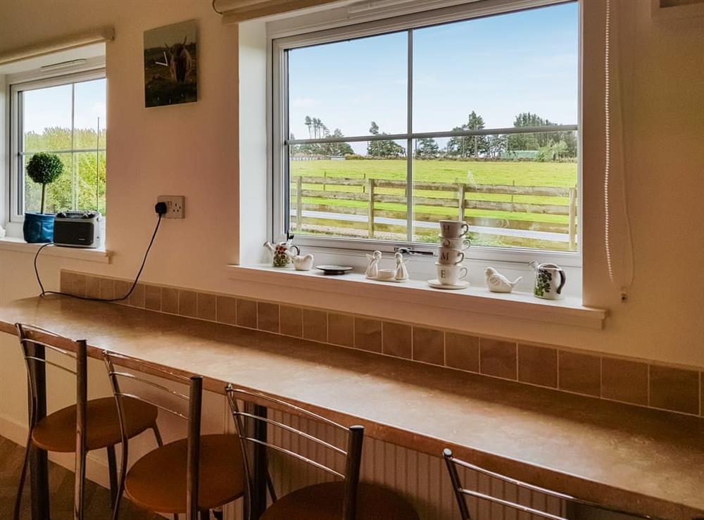 Kitchen/diner at Whiteburn Cottage in Duns, Berwickshire
