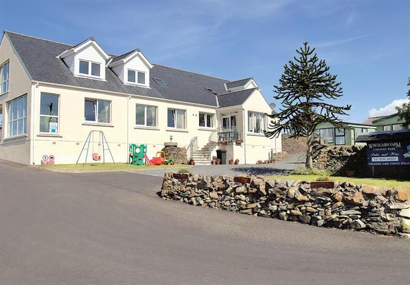 Reception at Whitecairn Holiday Park in Wigtownshire, Scotland