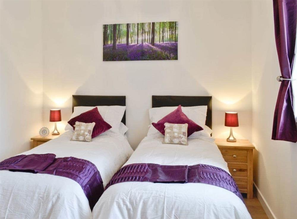 Twin bedroom at Rose Cottage, 