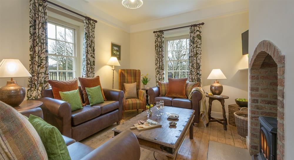 The sitting room at Whitefields Cottage in Ripon, North Yorkshire