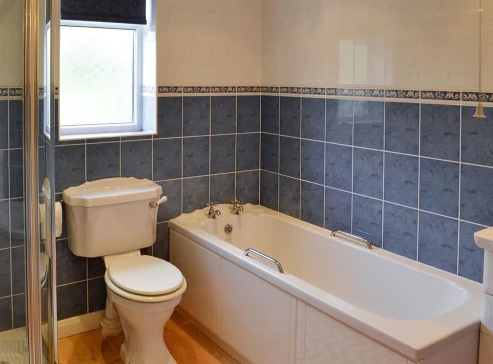 Bathroom with separate shower at Whitegate View in Forton, near Chard, Somerset