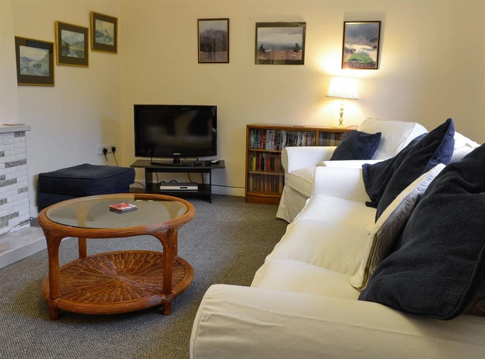 Living room at Whitegates in Keswick, Cumbria