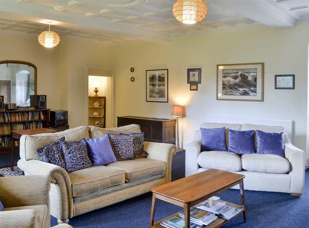 Spacious living room at Whitehall in Mealsgate, Cumbria