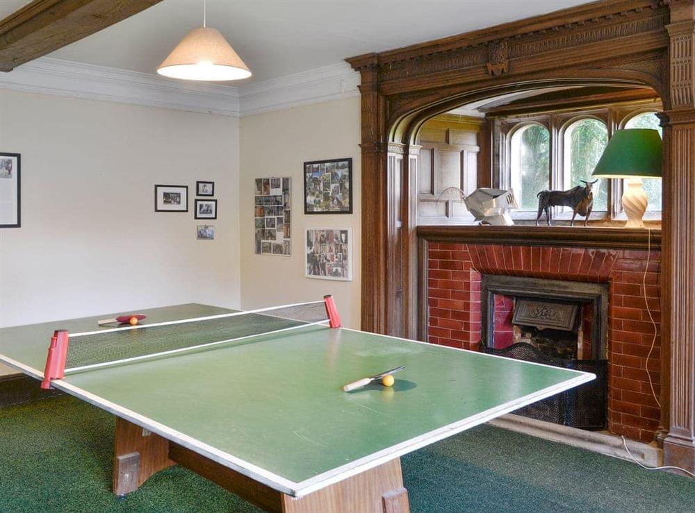 Useful recreation room at Whitehall in Mealsgate, Cumbria