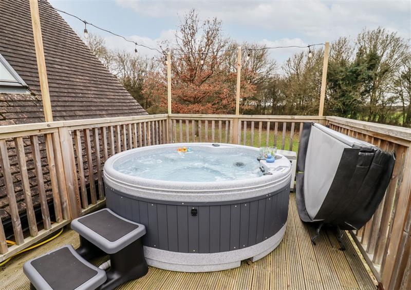 There is a hot tub at Whitehill House, East End