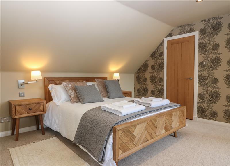 One of the bedrooms at Whitehouse, Aberlemno near Forfar